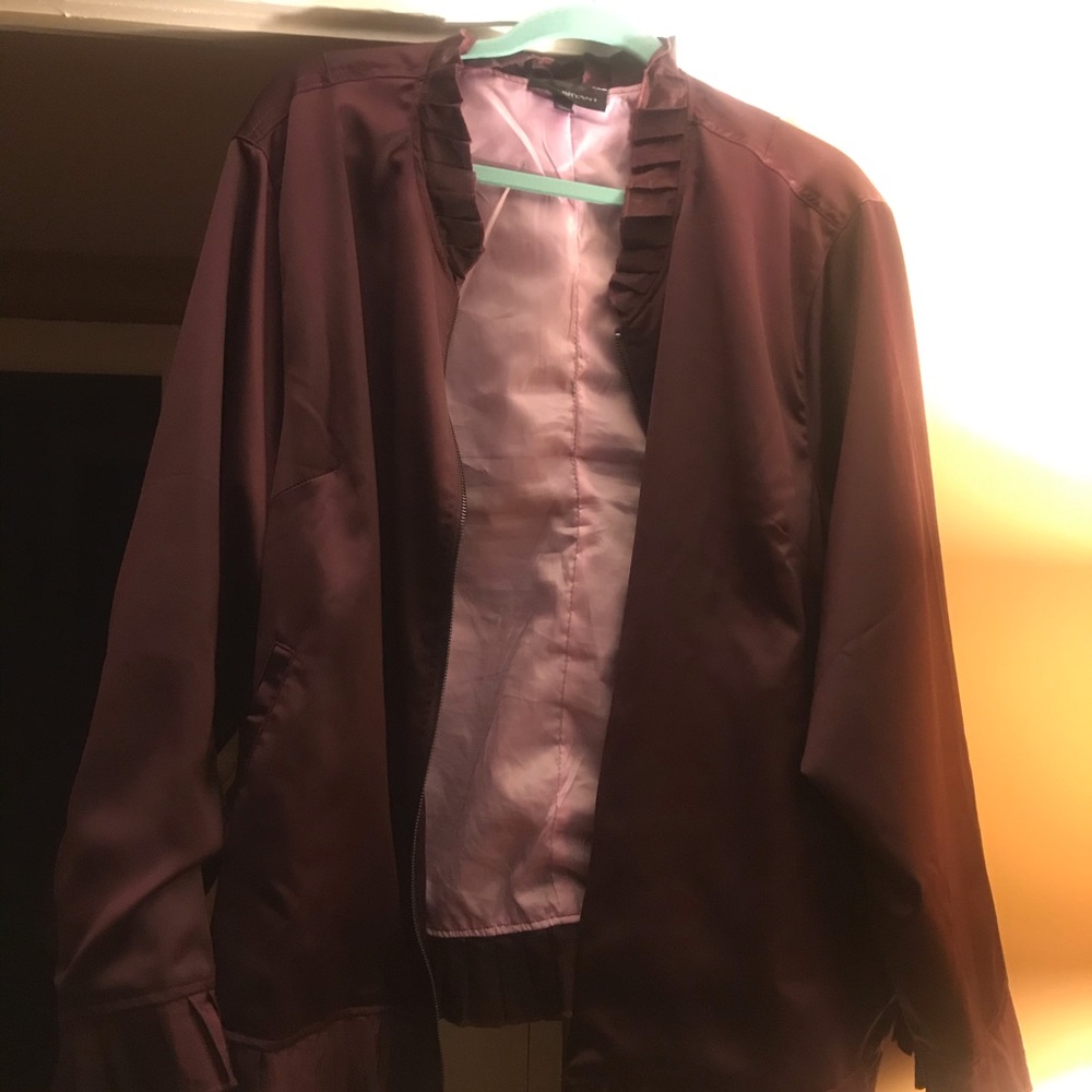 Maroon jacket
